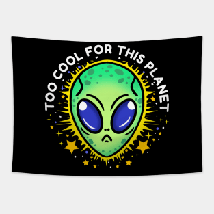 too cool for this planet Tapestry