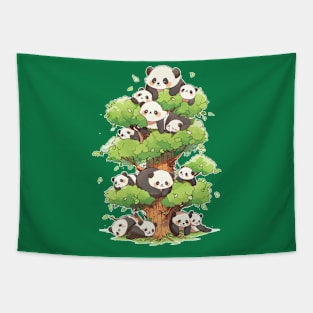 panda tree Tapestry