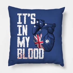Australia it's in my Blood Pillow