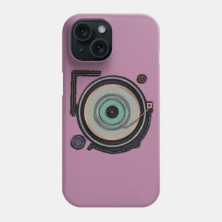 Turntable Distressed Phone Case