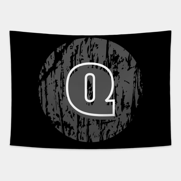 Letter Q Tapestry by Rahmat kurnia