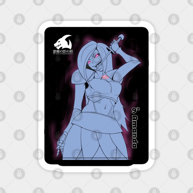 9ª Hell lady Amanda Magnet by CaioAD