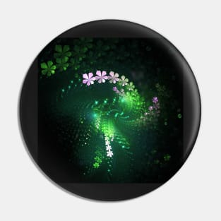 Flower fireworks Pin