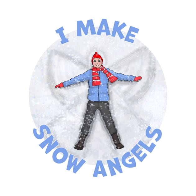I Make Snow Angels! by MMcBuck