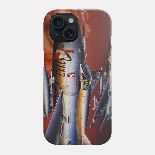 Mig21 MF Interceptor Phone Case by Aircraft.Lover