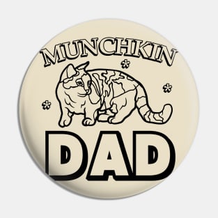 Munchkin Cat Dad Pin