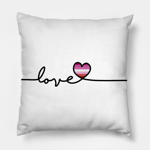 LGBT Love Pillow by valentinahramov