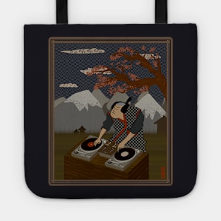 Japanese Art Style Dj Tote