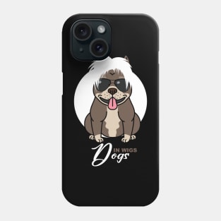 Dogs in Wigs Phone Case