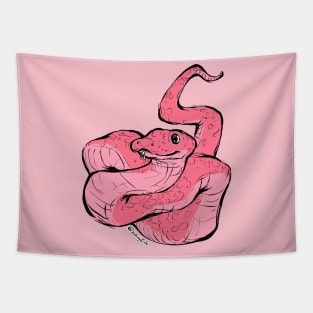 Pink Snek Tapestry