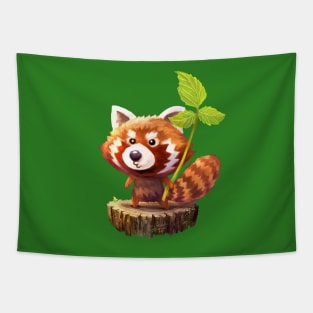 Red Panda Tapestry