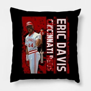 Eric davis || cincinnati reds Pillow