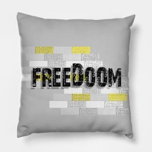 FreeDoom Yellow Pillow