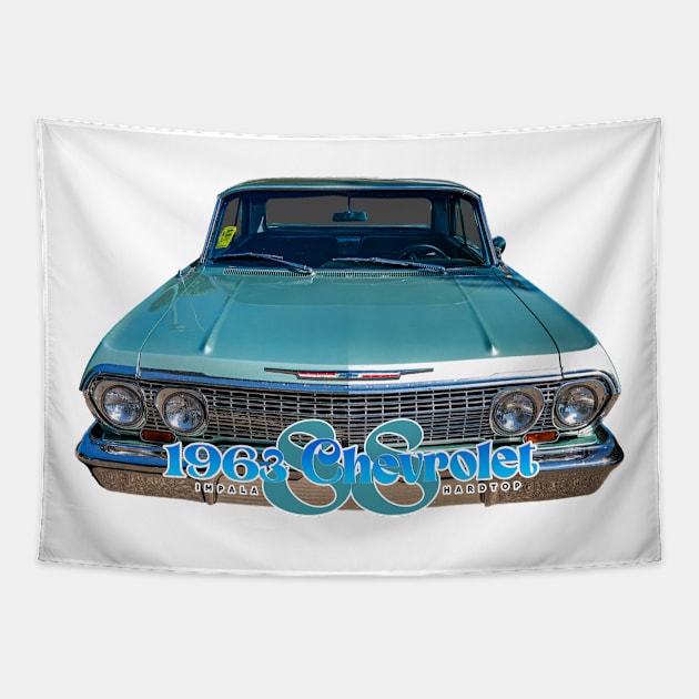 1963 Chevrolet Impala SS Hardtop Coupe Tapestry by Gestalt Imagery