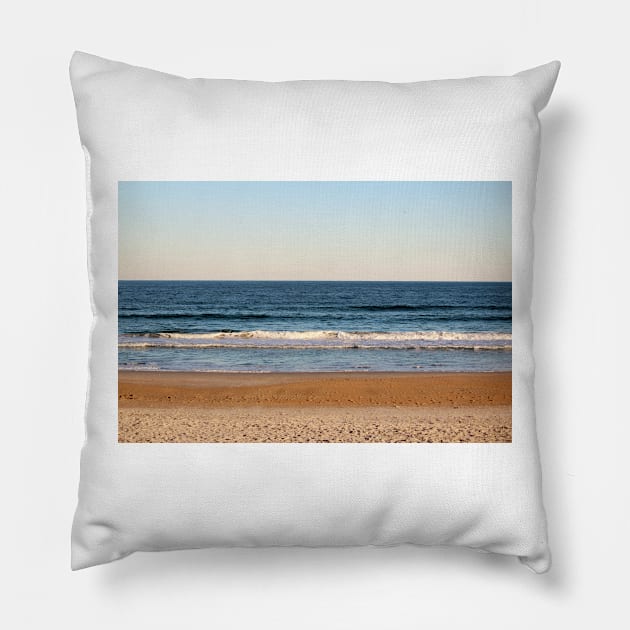 Along The Shore 2 Pillow by Cynthia48