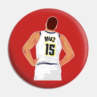 nikola jokic mvp - mv3 Pin