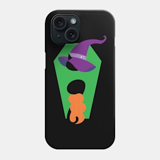 Witchy Black Cat Halloween Phone Case