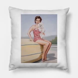 Golden Girl - Debbie Reynolds Pillow