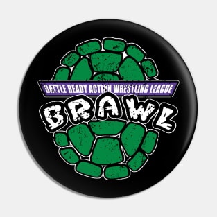 BRAWL USA "TMNT" logo Pin