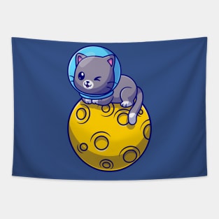 Astronout cat Tapestry