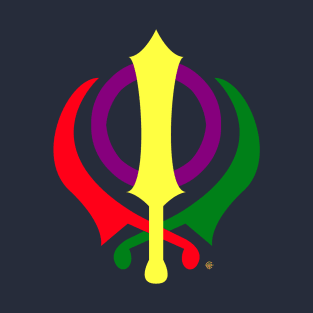 LGBTQ+ Khanda Sikh Love All T-Shirt