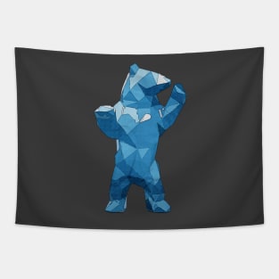 Blue Bear Tapestry