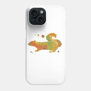 Chipmunk Watercolor Painting Phone Case