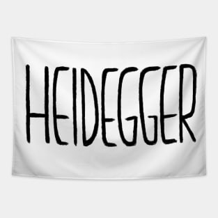 German Philosopher, Martin Heidegger Tapestry