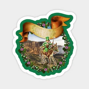 St. Patrick's Day Leprechaun Traveler!☘️ Magnet