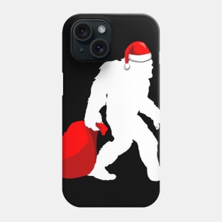 Funny BigFoot Santa Claus Christmas Xmas X-Mas Design Gift Idea Phone Case