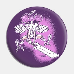 Berserker Angel Pin