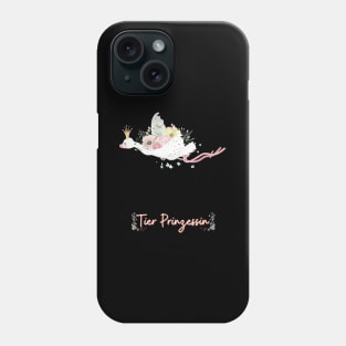 Schwan Fliegen Tier Prinzessin Blumen Süß Phone Case