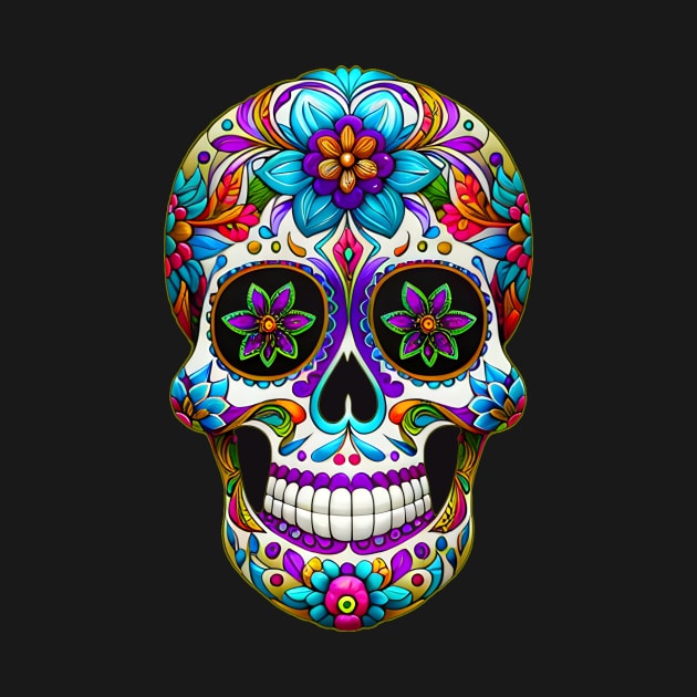 Sugar Skull Art to Celebrate the Day of the Dead in Style by ImaginativeInkPOD