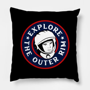 Explore The Outer Rim Space Design Pillow