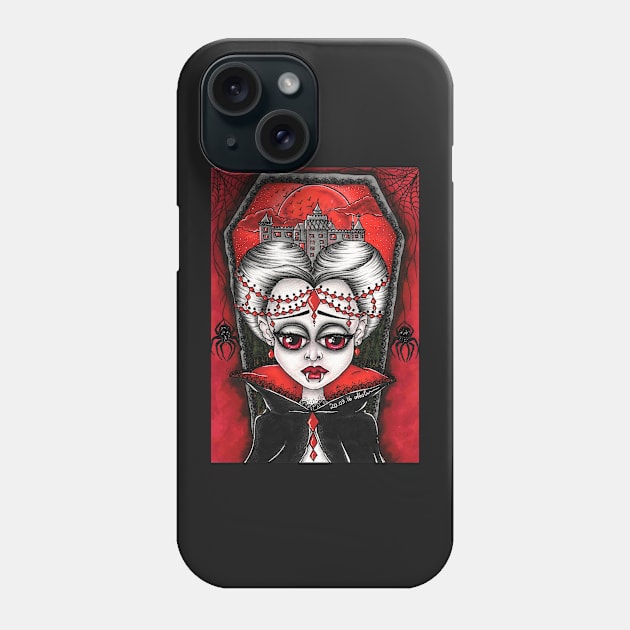 Dracula Phone Case by DrawingsInBloom