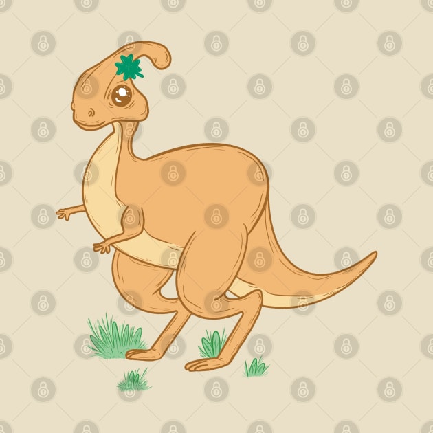 Shamrock dinosaur by Xatutik-Art