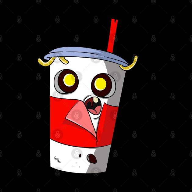 Cute Fizzy Zombie Drink by Trendy Black Sheep