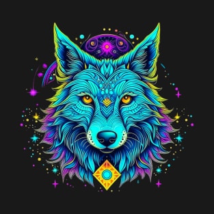 Psychedelic Wolf T-Shirt