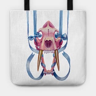 Sunset Skull Tote