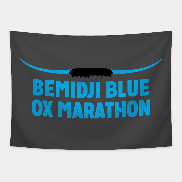 Bemidji Blue Ox Marathon Tapestry by Blue Ox Marathon