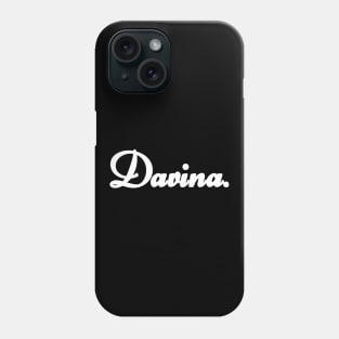 Name Davina Phone Case