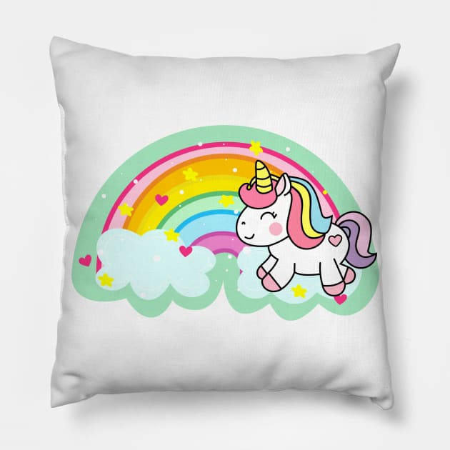 Unicorn Pillow by aboss