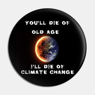 Climate change Pin