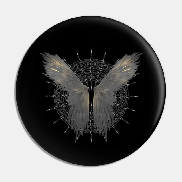 Angel wings Pin by jen28