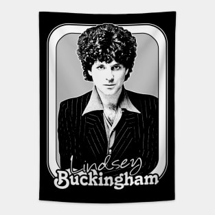 Lindsey Buckingham /\/\/ Retro Style Fan Design Tapestry