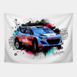 Thierry Neuville's Hyundai i20 WRC Tapestry