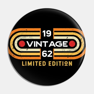 Vintage 1962 | Retro Video Game Style Pin