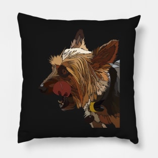 Cheeky Yorkie Pillow