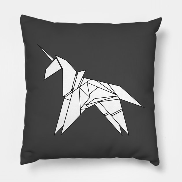 Blade Runner Unicorn Pillow by sketchfiles