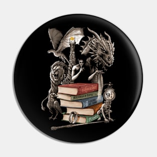 Fantastic Literature Pin